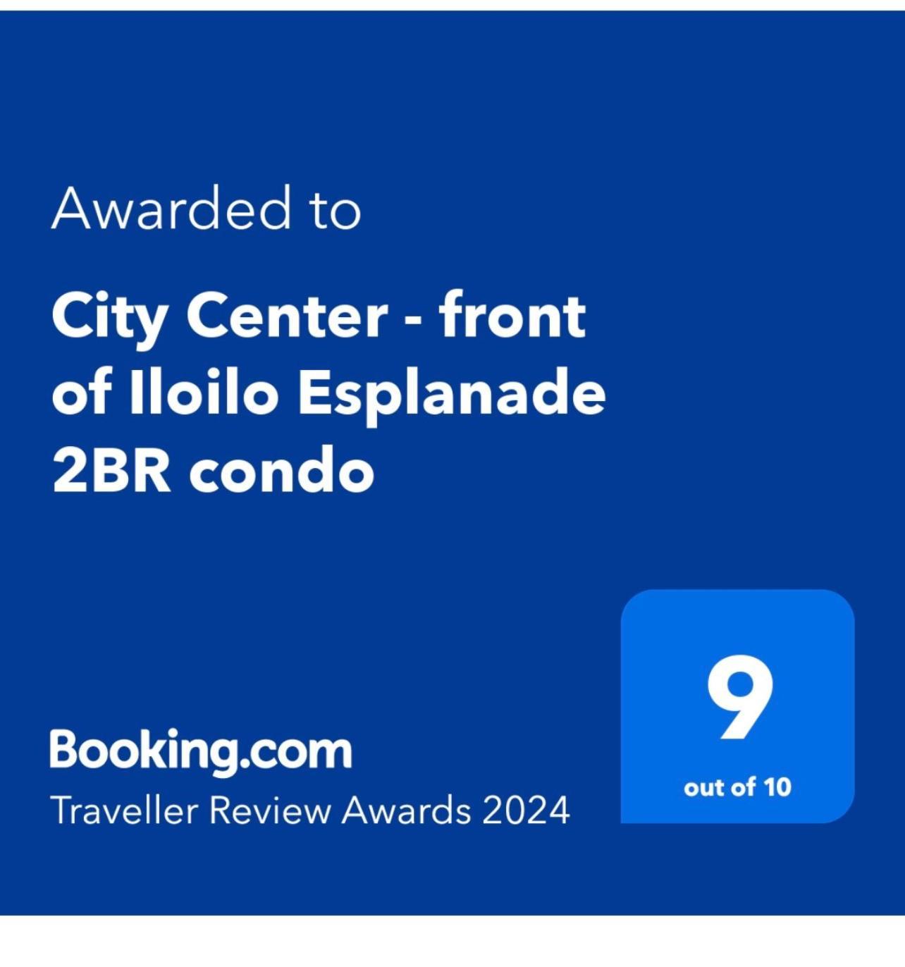 City Center - Front Of Iloilo Esplanade 2Br Condo Екстериор снимка
